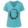 Women's Premium Deep V-Neck T-Shirt Thumbnail