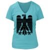 Women's Premium Deep V-Neck T-Shirt Thumbnail