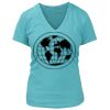 Women's Premium Deep V-Neck T-Shirt Thumbnail