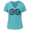 Women's Premium Deep V-Neck T-Shirt Thumbnail