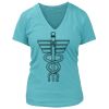 Women's Premium Deep V-Neck T-Shirt Thumbnail
