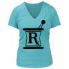 Women's Premium Deep V-Neck T-Shirt Thumbnail