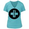 Women's Premium Deep V-Neck T-Shirt Thumbnail