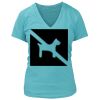 Women's Premium Deep V-Neck T-Shirt Thumbnail