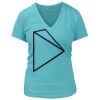 Women's Premium Deep V-Neck T-Shirt Thumbnail