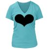 Women's Premium Deep V-Neck T-Shirt Thumbnail