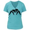 Women's Premium Deep V-Neck T-Shirt Thumbnail