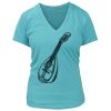 Women's Premium Deep V-Neck T-Shirt Thumbnail