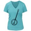 Women's Premium Deep V-Neck T-Shirt Thumbnail