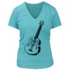 Women's Premium Deep V-Neck T-Shirt Thumbnail