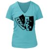 Women's Premium Deep V-Neck T-Shirt Thumbnail