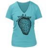 Women's Premium Deep V-Neck T-Shirt Thumbnail