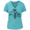 Women's Premium Deep V-Neck T-Shirt Thumbnail