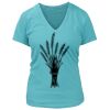 Women's Premium Deep V-Neck T-Shirt Thumbnail