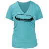 Women's Premium Deep V-Neck T-Shirt Thumbnail