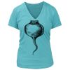 Women's Premium Deep V-Neck T-Shirt Thumbnail