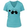 Women's Premium Deep V-Neck T-Shirt Thumbnail
