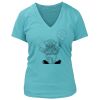 Women's Premium Deep V-Neck T-Shirt Thumbnail