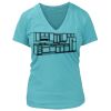 Women's Premium Deep V-Neck T-Shirt Thumbnail