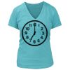 Women's Premium Deep V-Neck T-Shirt Thumbnail