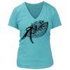 Women's Premium Deep V-Neck T-Shirt Thumbnail