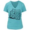 Women's Premium Deep V-Neck T-Shirt Thumbnail