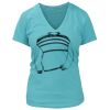 Women's Premium Deep V-Neck T-Shirt Thumbnail
