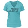 Women's Premium Deep V-Neck T-Shirt Thumbnail