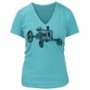 Women's Premium Deep V-Neck T-Shirt Thumbnail