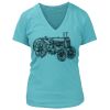Women's Premium Deep V-Neck T-Shirt Thumbnail