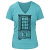 Women's Premium Deep V-Neck T-Shirt Thumbnail