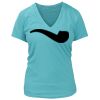 Women's Premium Deep V-Neck T-Shirt Thumbnail