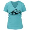 Women's Premium Deep V-Neck T-Shirt Thumbnail