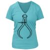 Women's Premium Deep V-Neck T-Shirt Thumbnail