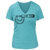 Women's Premium Deep V-Neck T-Shirt Thumbnail