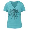 Women's Premium Deep V-Neck T-Shirt Thumbnail