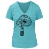 Women's Premium Deep V-Neck T-Shirt Thumbnail