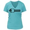 Women's Premium Deep V-Neck T-Shirt Thumbnail