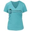 Women's Premium Deep V-Neck T-Shirt Thumbnail