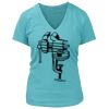 Women's Premium Deep V-Neck T-Shirt Thumbnail