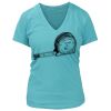 Women's Premium Deep V-Neck T-Shirt Thumbnail