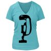 Women's Premium Deep V-Neck T-Shirt Thumbnail