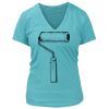 Women's Premium Deep V-Neck T-Shirt Thumbnail