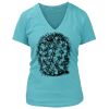Women's Premium Deep V-Neck T-Shirt Thumbnail