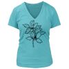 Women's Premium Deep V-Neck T-Shirt Thumbnail