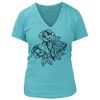 Women's Premium Deep V-Neck T-Shirt Thumbnail