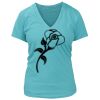 Women's Premium Deep V-Neck T-Shirt Thumbnail