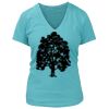 Women's Premium Deep V-Neck T-Shirt Thumbnail