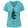 Women's Premium Deep V-Neck T-Shirt Thumbnail