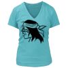 Women's Premium Deep V-Neck T-Shirt Thumbnail